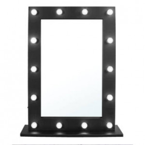 Зеркало с лампочками для макияжа настенное thumbnail