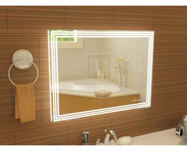 Зеркало в ванну с подсветкой Эвелин 150х70 см
