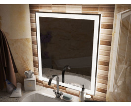 Светодиодное зеркало в ванну с подсветкой Люмиро 750х750 мм