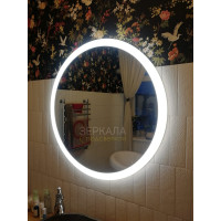 Зеркало с подсветкой для ванной комнаты Сиена 100 см