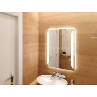 Зеркало для ванной с подсветкой Авола 550х750 мм