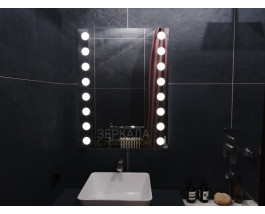 Зеркало для ванной с подсветкой Бьюти 80х100 см