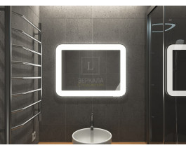 Зеркало для ванной с подсветкой Кампли 700х500 мм