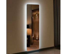 Зеркало с подсветкой для ванной комнаты Лайт 135х45 см