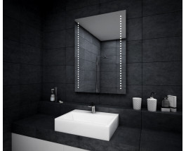 Зеркало с подсветкой для ванной комнаты Рико 135х45 см