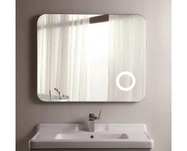 Зеркало с подсветкой и увеличением для ванной комнаты Джули