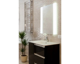 Зеркало в ванную комнату с подсветкой Камино 50х80 см