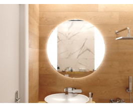 Зеркало с подсветкой для ванной комнаты Ланувио 65 см