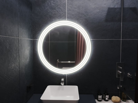 Зеркало с подсветкой для ванной комнаты Латина Экстра 110 см