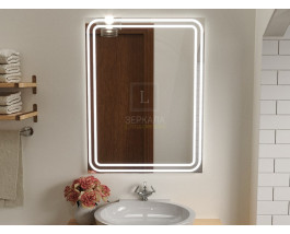 Зеркало с подсветкой для ванной комнаты Моресс 65х85 см