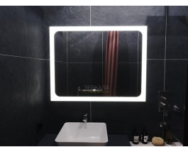 Зеркало для ванной с подсветкой Неаполь 90х60 см