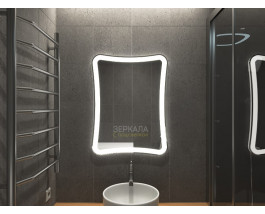 Зеркало для ванной с подсветкой Ривьера 65х85 см