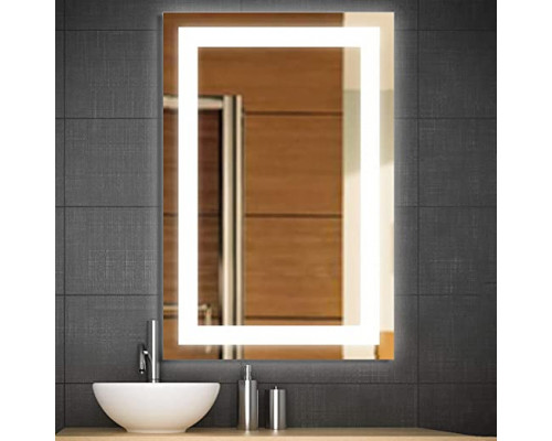 Зеркало в ванную с подсветкой Аделина 50х80 см