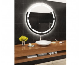 Зеркало с подсветкой для ванной комнаты Юдина 900 мм