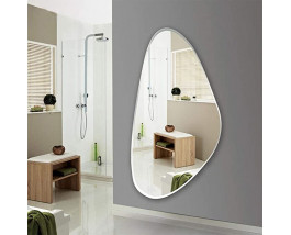 Зеркальное полотно на стену нестандартной формы от 50x100 см - ЗПЛ-4