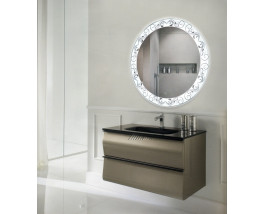 Зеркало с подсветкой для ванной комнаты Эвре 110 см